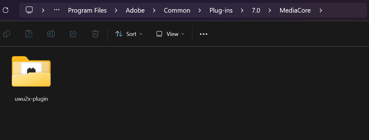 mediacore folder